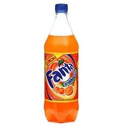 Fanta carbonated water